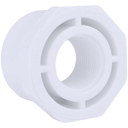 Charlotte Pipe And Foundry 2 In. SPG x 1 In. FPT Schedule 40 PVC Bushing PVC 02108  2800HA